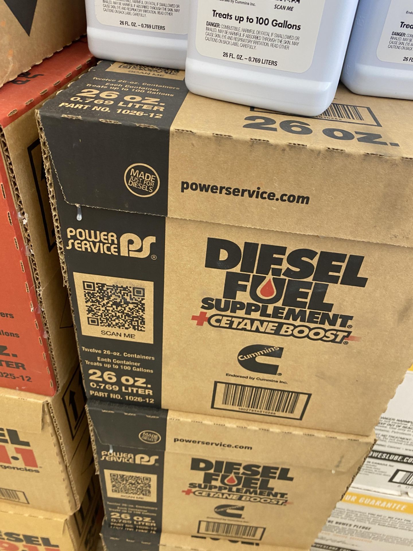 {LOT} (150) Power Service 26oz. Diesel Fuel Supplement - Image 2 of 3