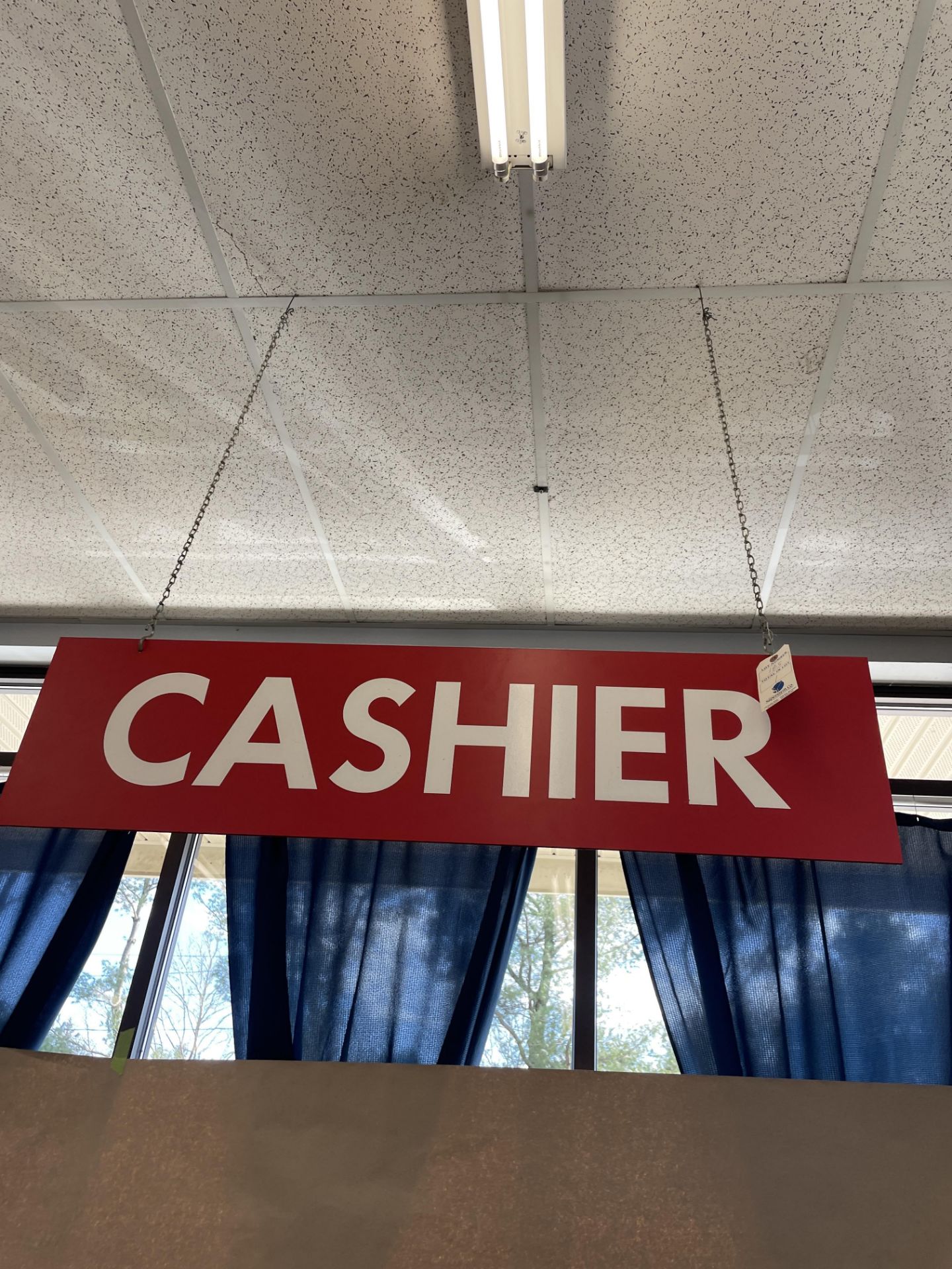 Cashier Sign - Image 2 of 4