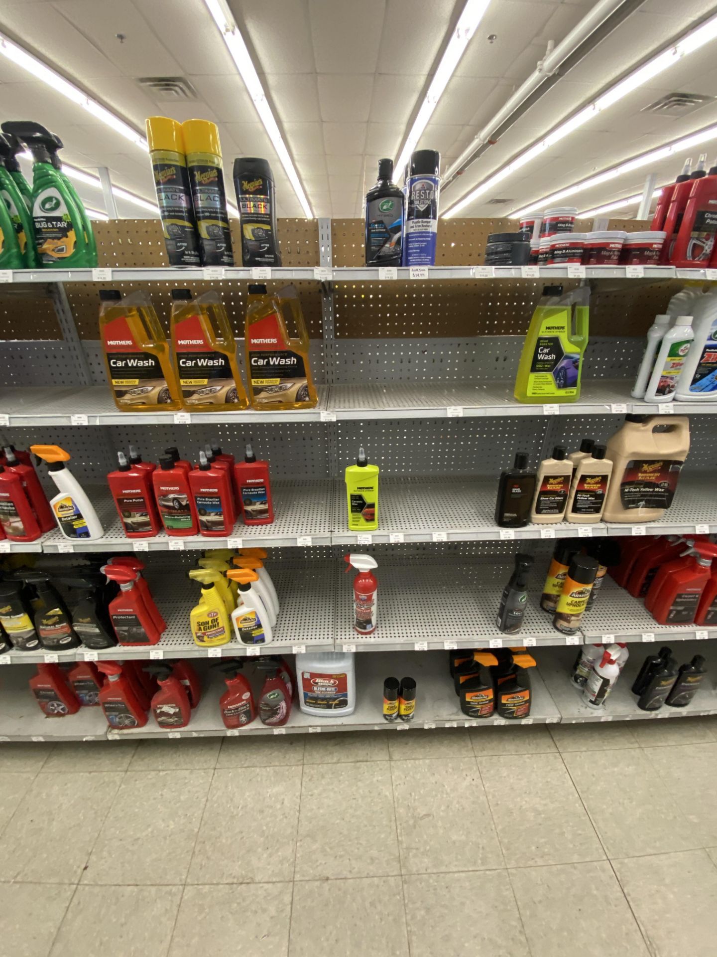 {LOT} (Approx. 400) Units of Automotive Exterior and Interior Cleaning Products C/O: Mothers, Turtle - Image 3 of 5