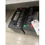 {LOT} (2) Deka Group 31 Post Batteries 12v, 950 Cold Cranking Amps