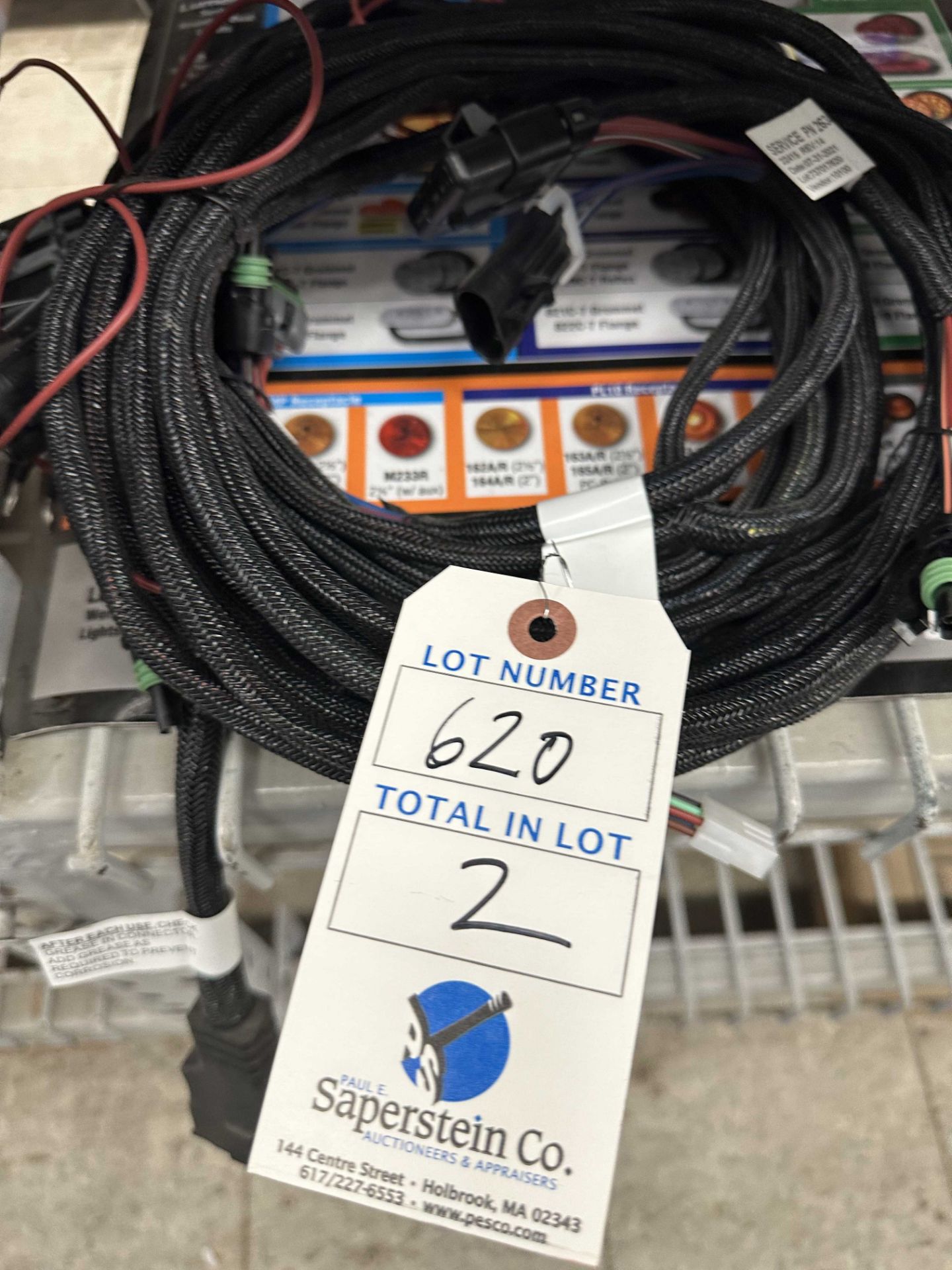 {LOT} (2) Fisher 3 Pin Control Harness @ 285 Ea. Wholesale Cost