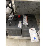 (2) Asst. 6V Automotive and Vintage Batteries 675Cold Cranking Amps, and 640 Cold Cranking