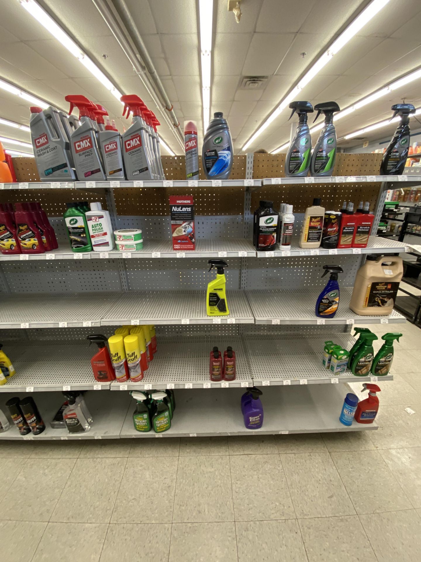 {LOT} (Approx. 400) Units of Automotive Exterior and Interior Cleaning Products C/O: Mothers, Turtle - Image 5 of 5