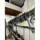 {LOT} Asst. Hoses On Back Wall Appx. (387) @ 4400 Wholesale Cost