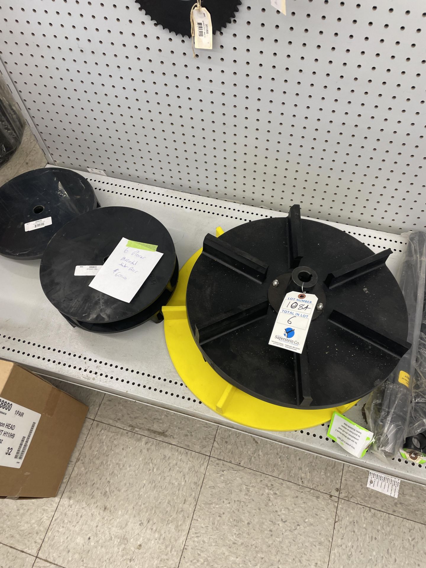 {LOT} (6) Asst. Sander Discs Wholesale Value: 600