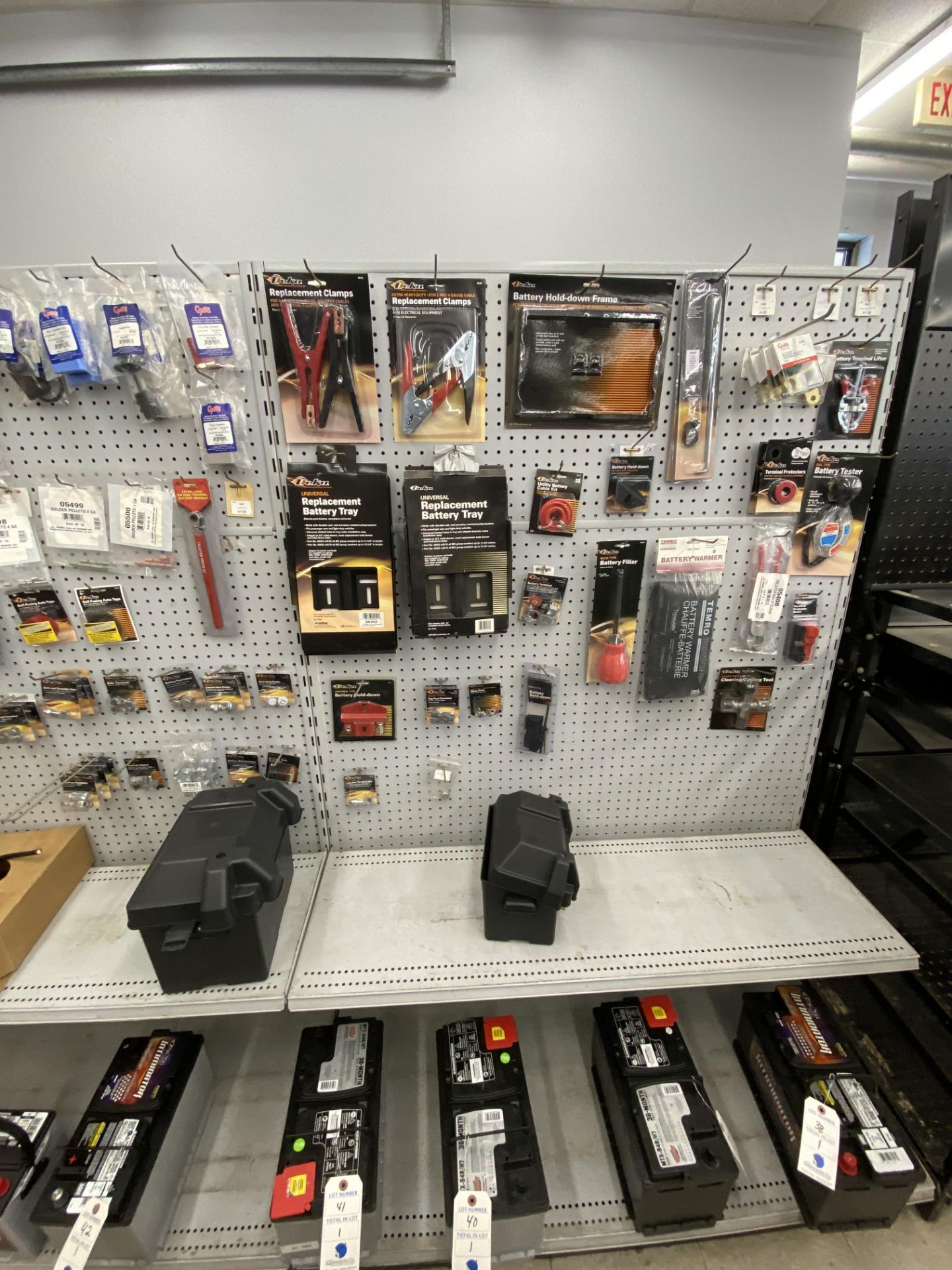 {LOT} (100 Approx.) Units of Deka and Grote Battery Accessories C/O: Terminals, Disconnects, and