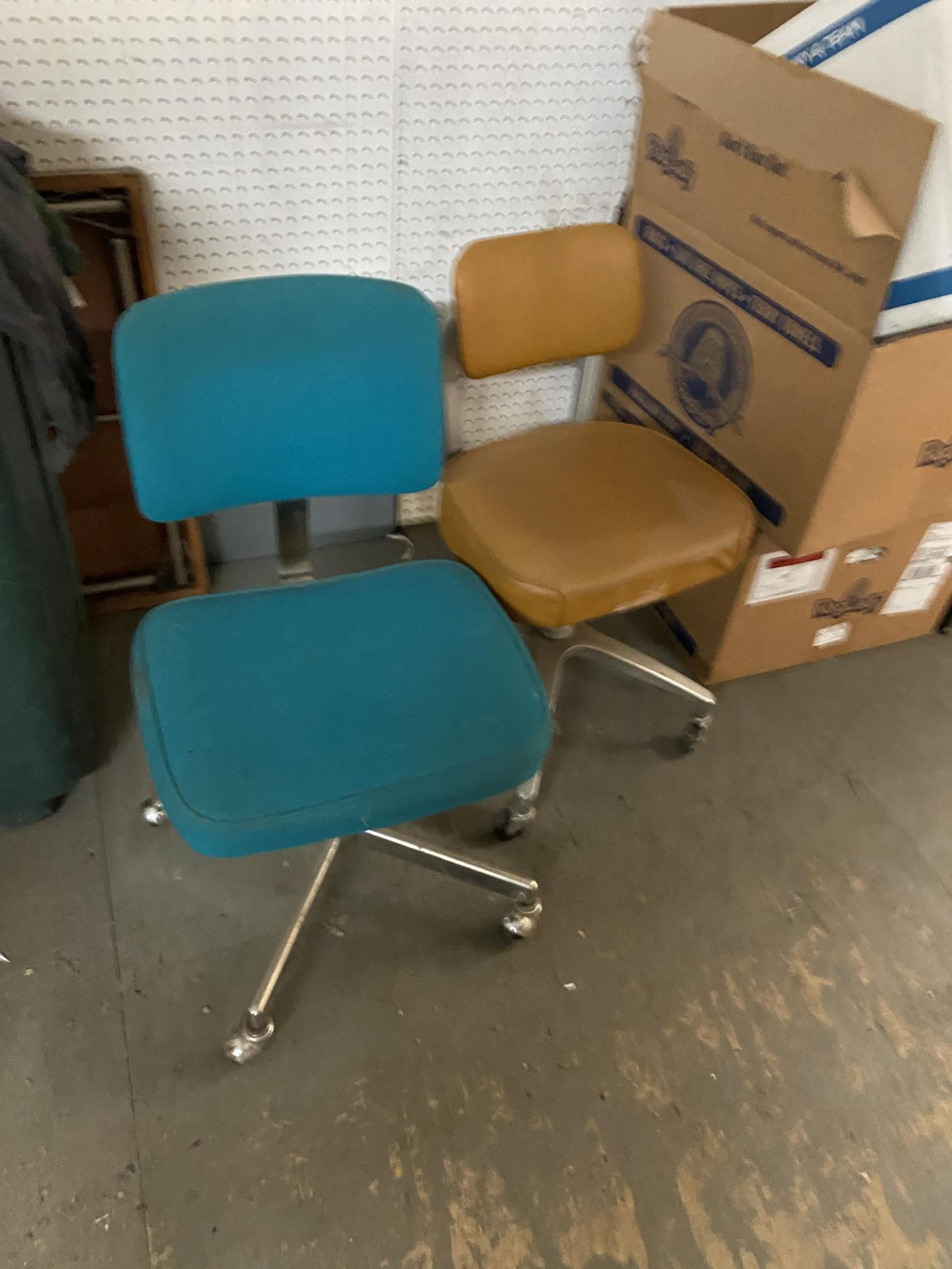 (Lot) 10 Asst. Chairs, c/o: Folding, Office Chairs In Warehouse - Image 3 of 5