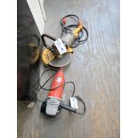 (2) Asst. Milwaukee 7" Grinder, DeWalt 12" Cutoff