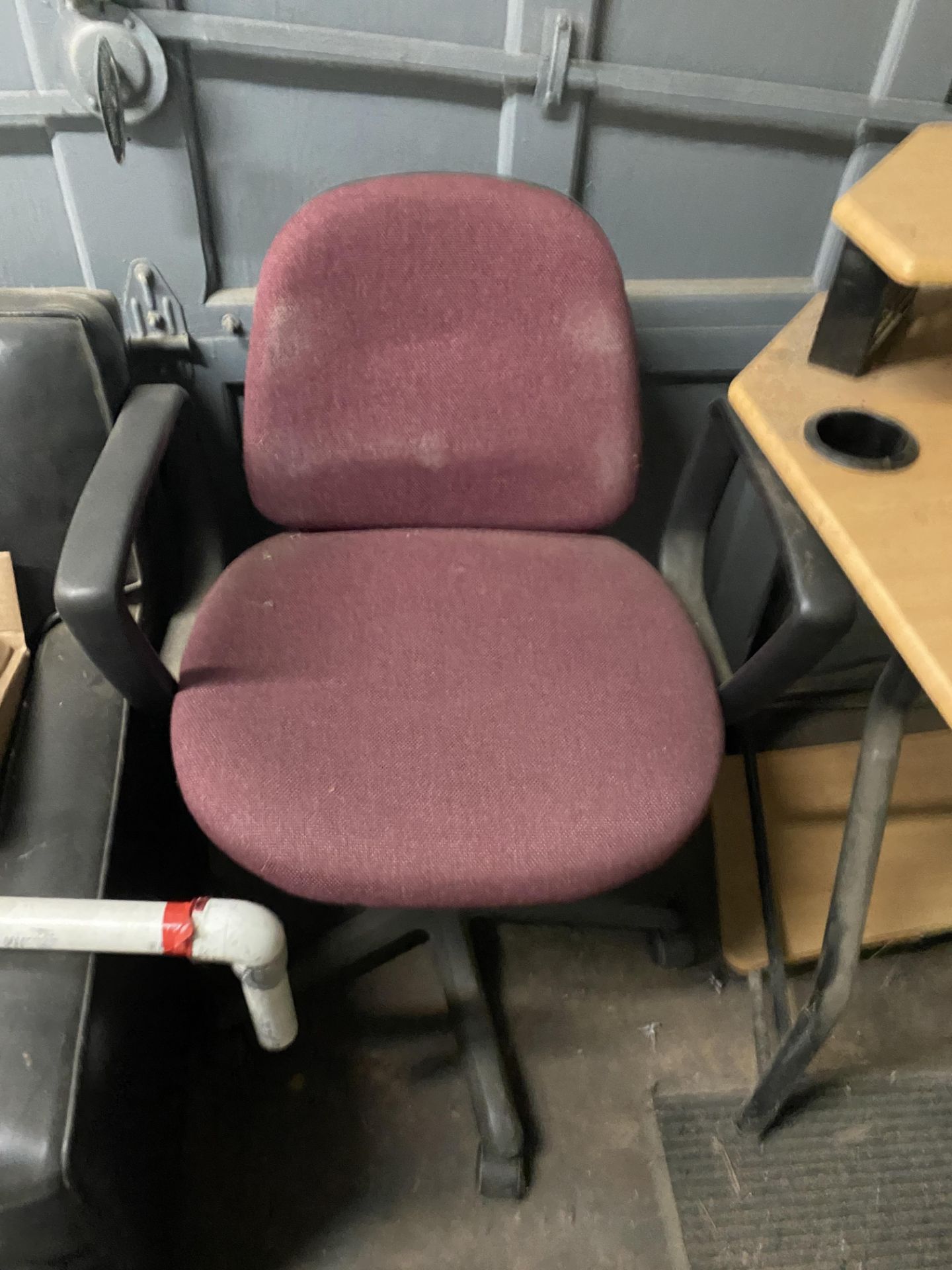 (Lot) 10 Asst. Chairs, c/o: Folding, Office Chairs In Warehouse - Image 5 of 5