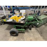 Gas Powered Roofing Wheelbarrow/ Dumpster w/ Honda Gas Engine