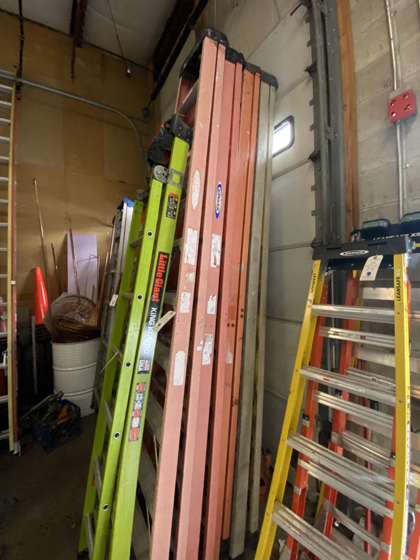 (4) 10' Fiberglass Step Ladders - Image 3 of 3