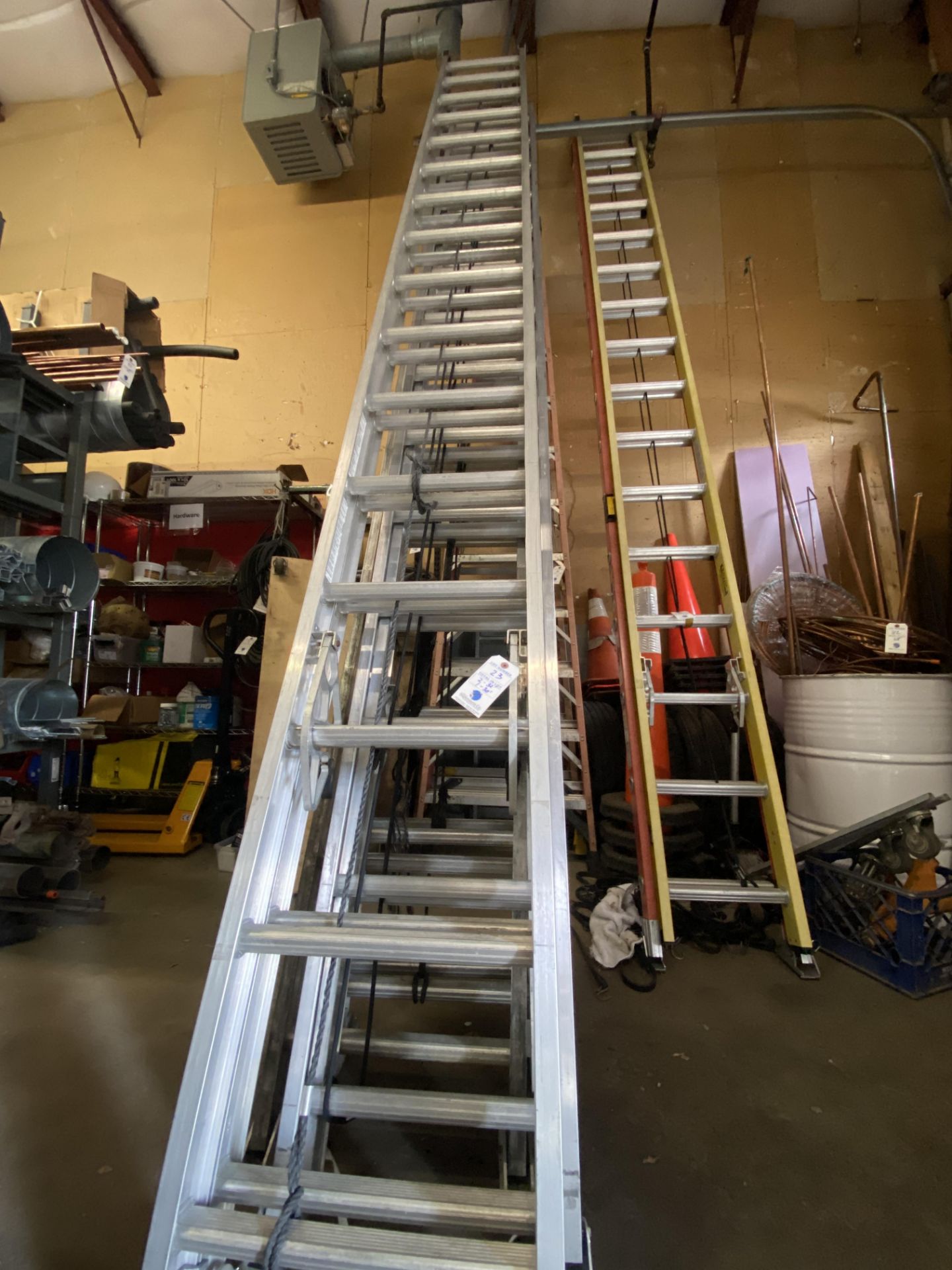 (3) Werner Alum Ext. Ladders (2) 32' (1) 30'