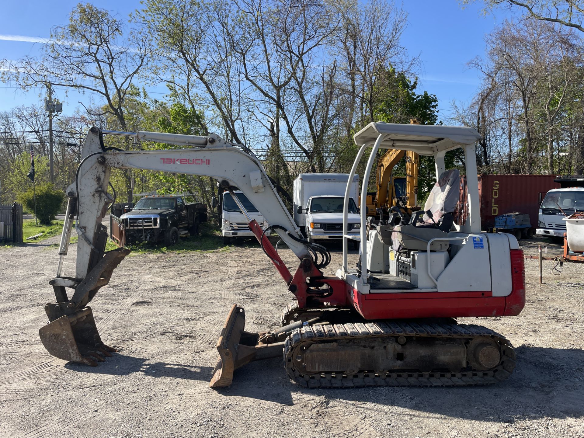 (VIDEO) 2006 Takeuchi #TB135 Diesel Steel Track Mini Excavator, Open Cab w/Rops, Hrs: 4,654, SN:1351 - Image 2 of 9