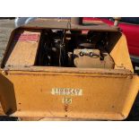 Lindsay #155 Single Axle 4 Cyl. Gas Powered Air Compressor w/Jack Hammer