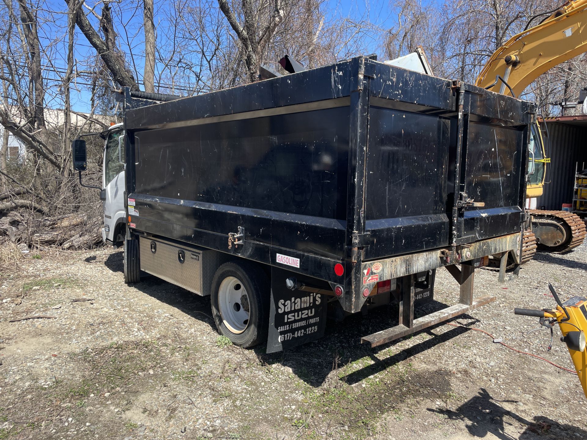 2019 Isuzu NPR HD Gas 6- Wheel 12' Dump Truck w/8 Cylinder Motor, Side Door, Buyers Tool Box (VIDEO) - Image 2 of 9