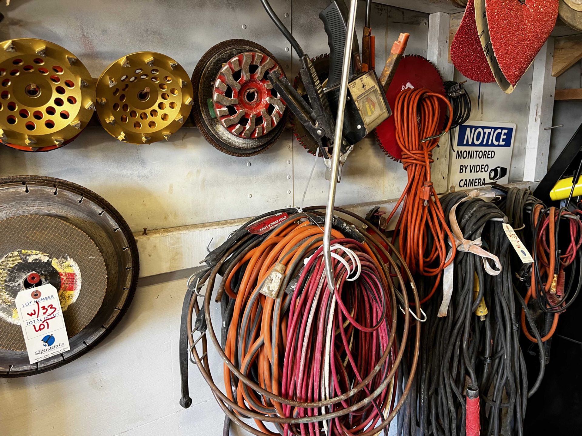 {LOT} Hose & Extension Cords & Specialty Bits & Welding Leads - Image 3 of 4