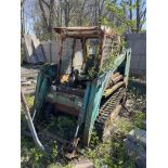 As-is Takeuchi Rubber Track Skid Steer #TL26 ( No Engine No attachment)