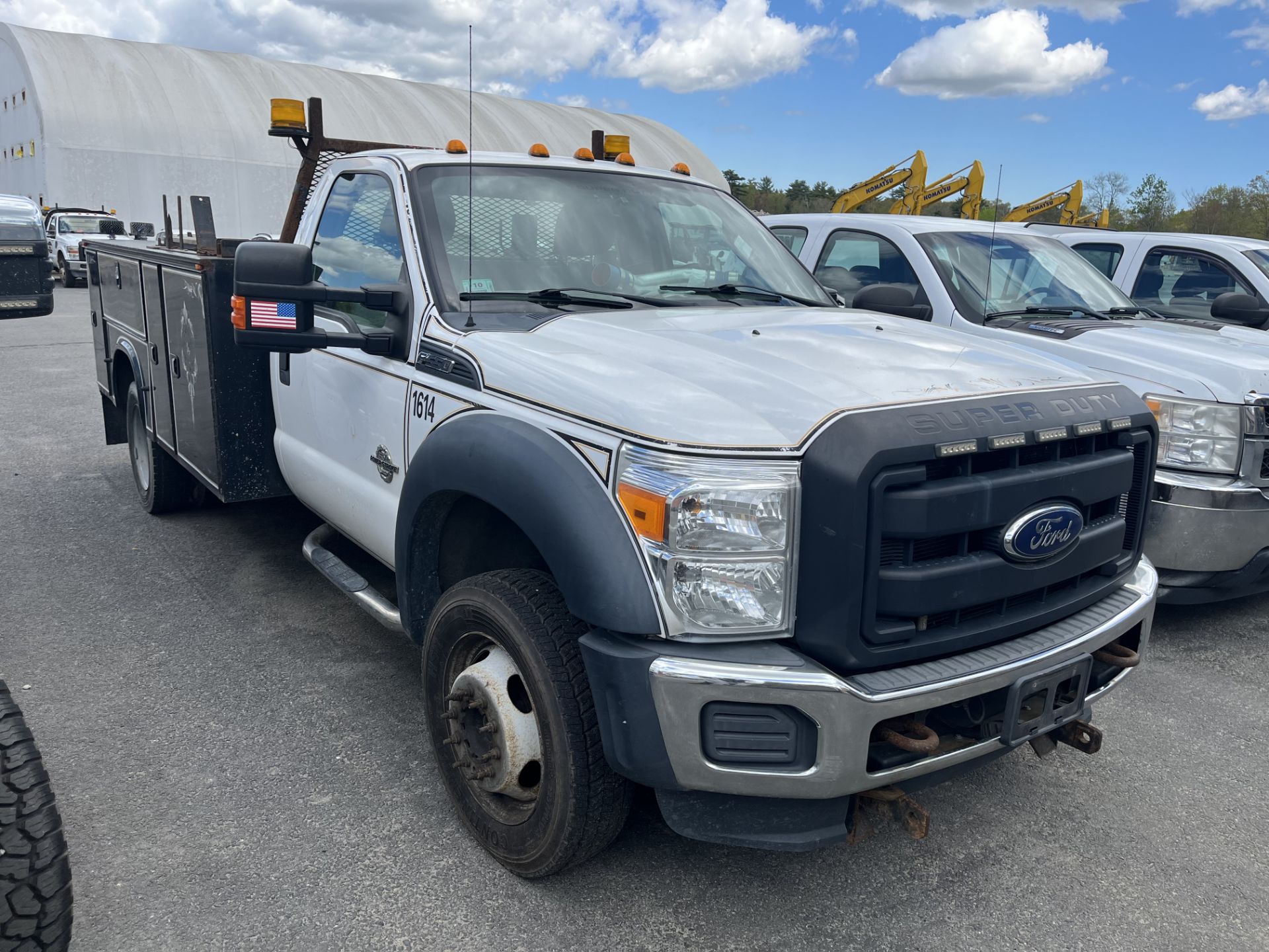 2014 Ford F-550 Super Duty, 4 x 4, Utility Body Truck, V-8 Diesel Motor, Odom: 232,919, Vin#: 1FDUF