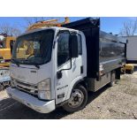 2019 Isuzu NPR HD Gas 6- Wheel 12' Dump Truck w/8 Cylinder Motor, Side Door, Buyers Tool Box (VIDEO)