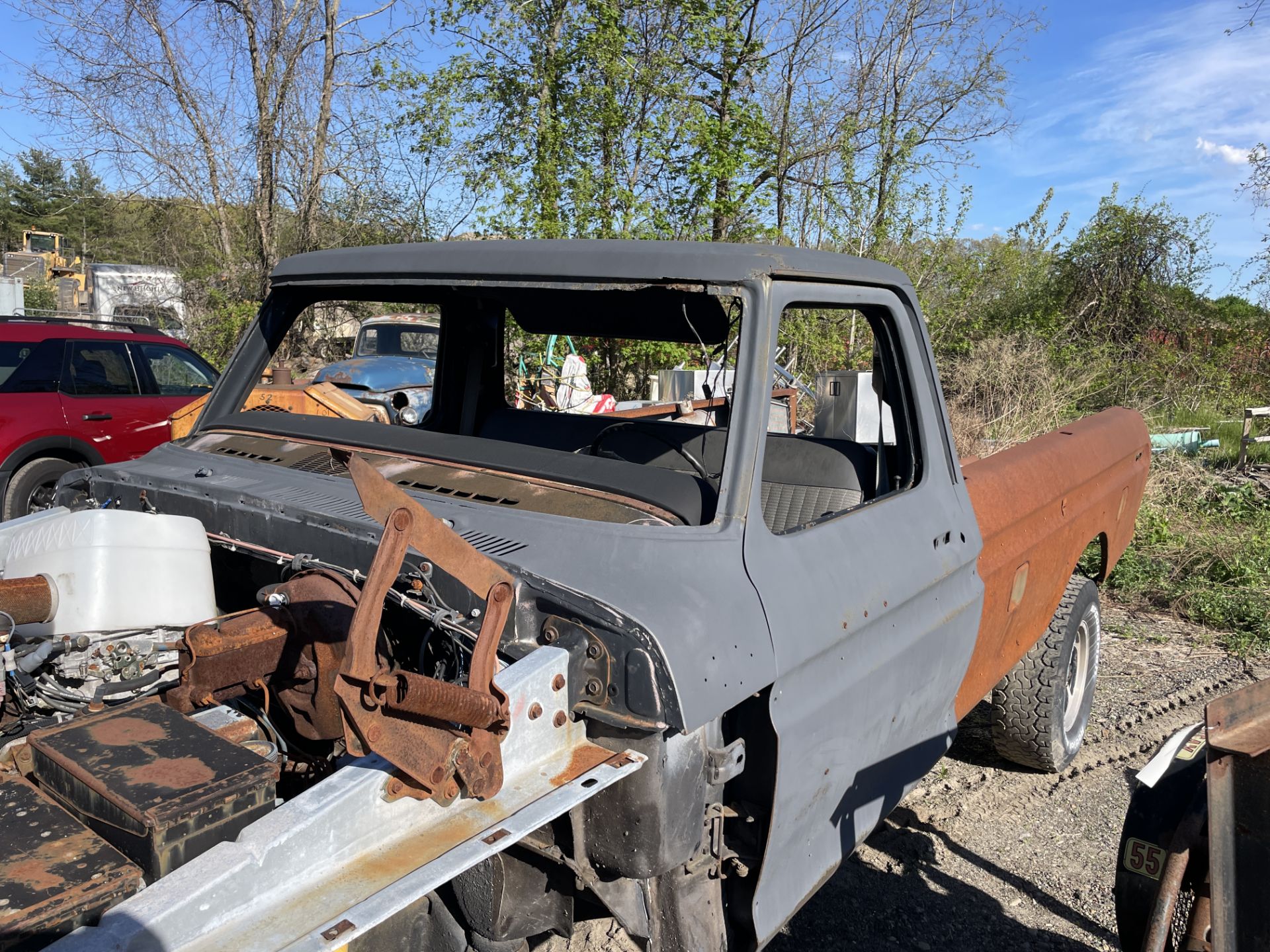 Ford Pick Up Truck For Parts Unit w/ 351M Engine (NOT RUNNING) ODOM: 17,749, 8' Bed, 4x4, - Image 9 of 9