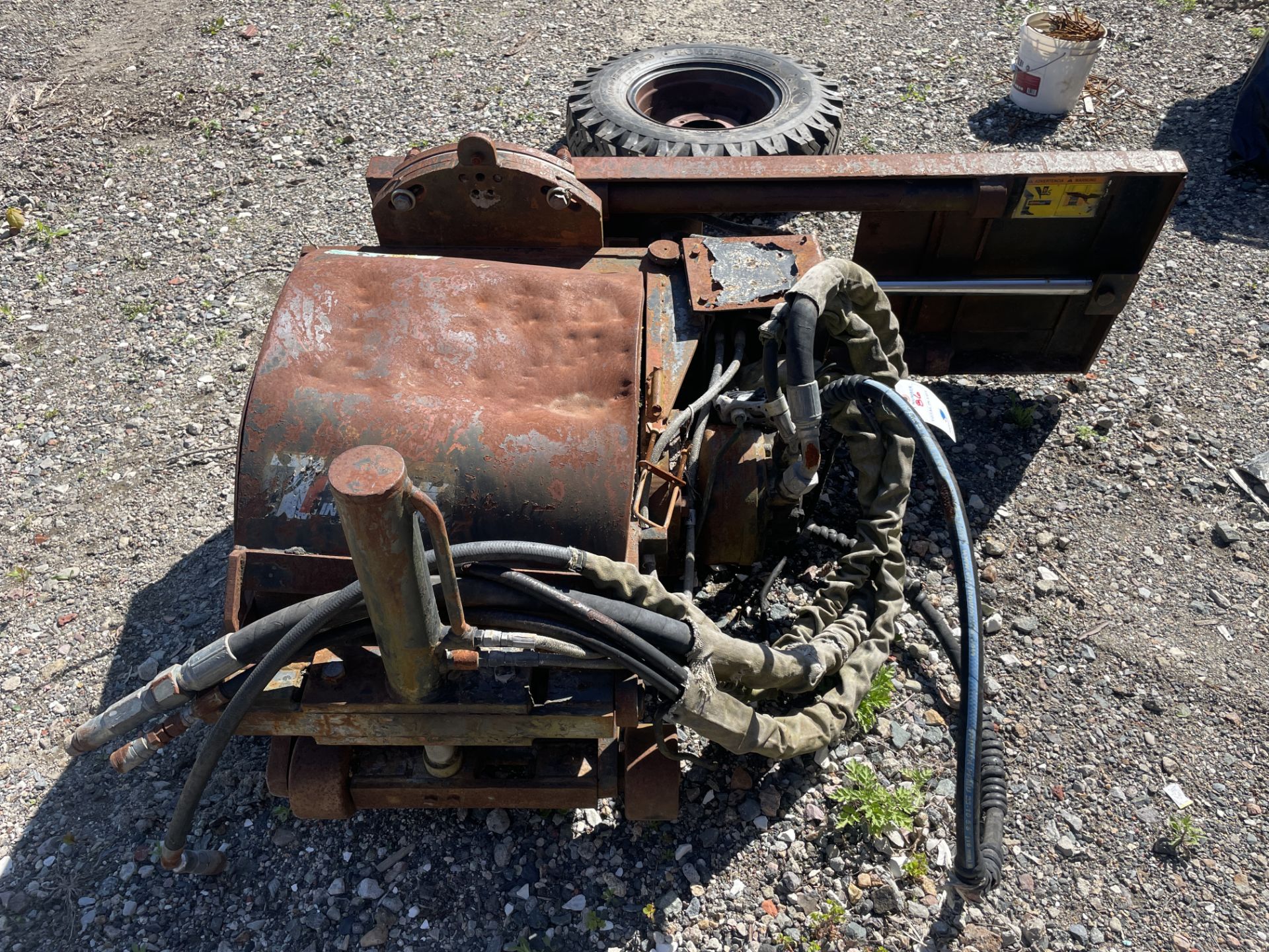 Titrak International 18" Side Shift Grinder/ Milling Skid Steer Attachment - Image 3 of 3