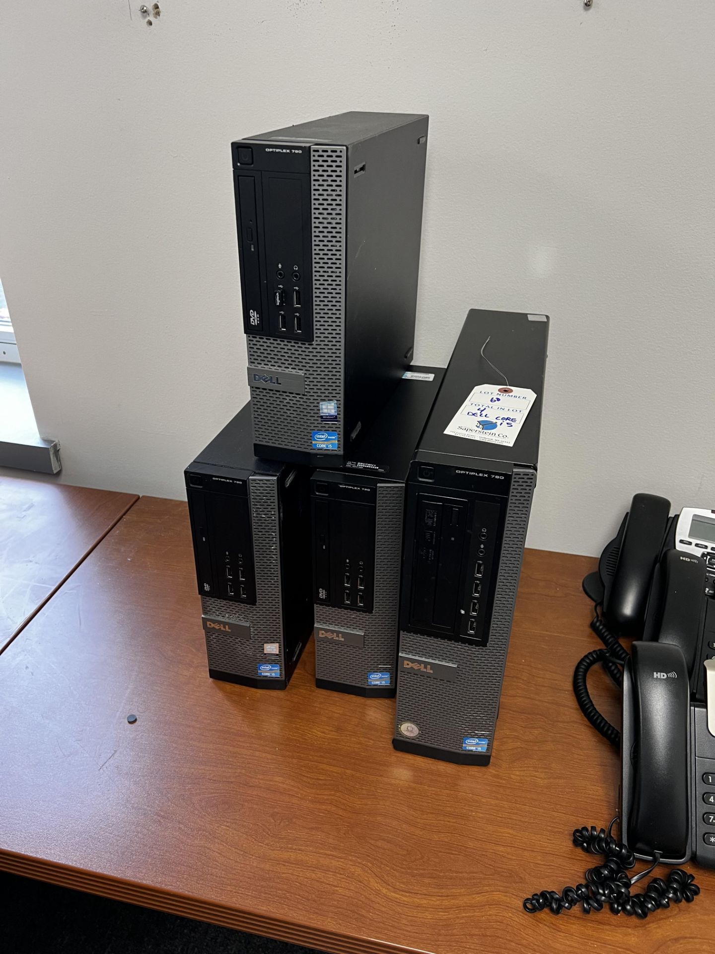 {LOT} (4) Dell Optiplex 790 Core i5 Computers