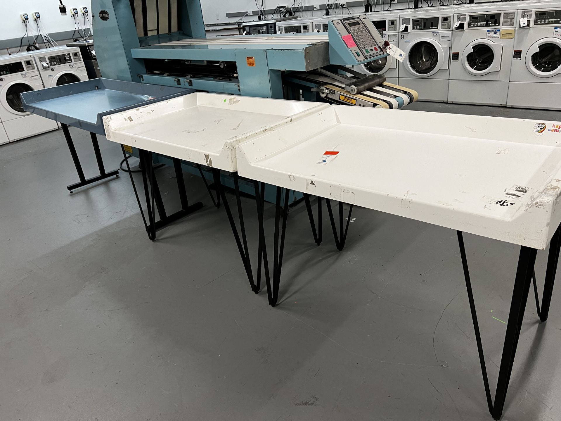 {LOT} (3) Assorted Garment Folding Tables - Image 2 of 2