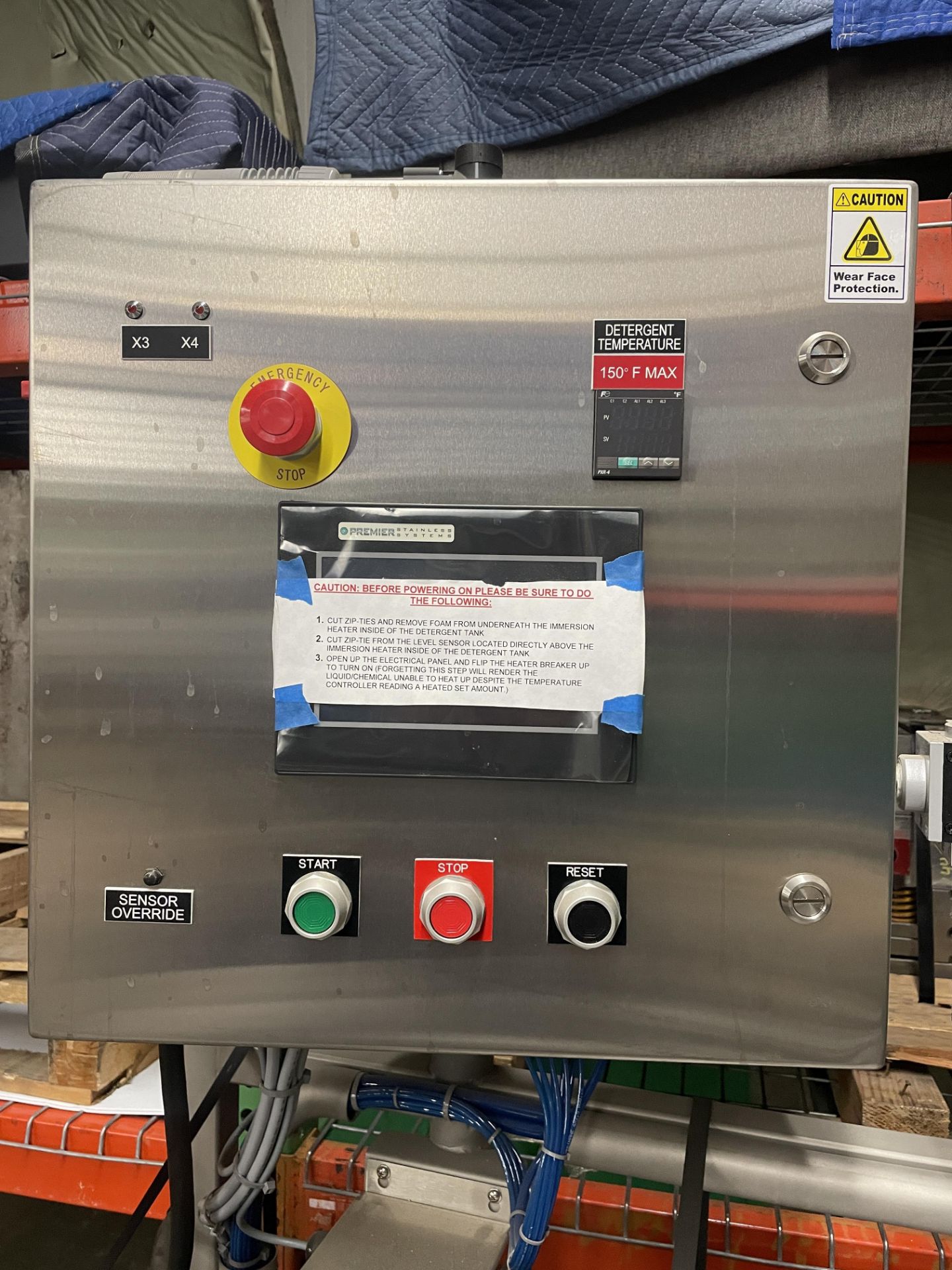 2020 Premier #KW-SA-3V-CS-A 3 Head Stainless Keg Washer, 3 Phase, 208-230VAC, 60Hz, S/N: 20KW019 (Se - Image 3 of 17