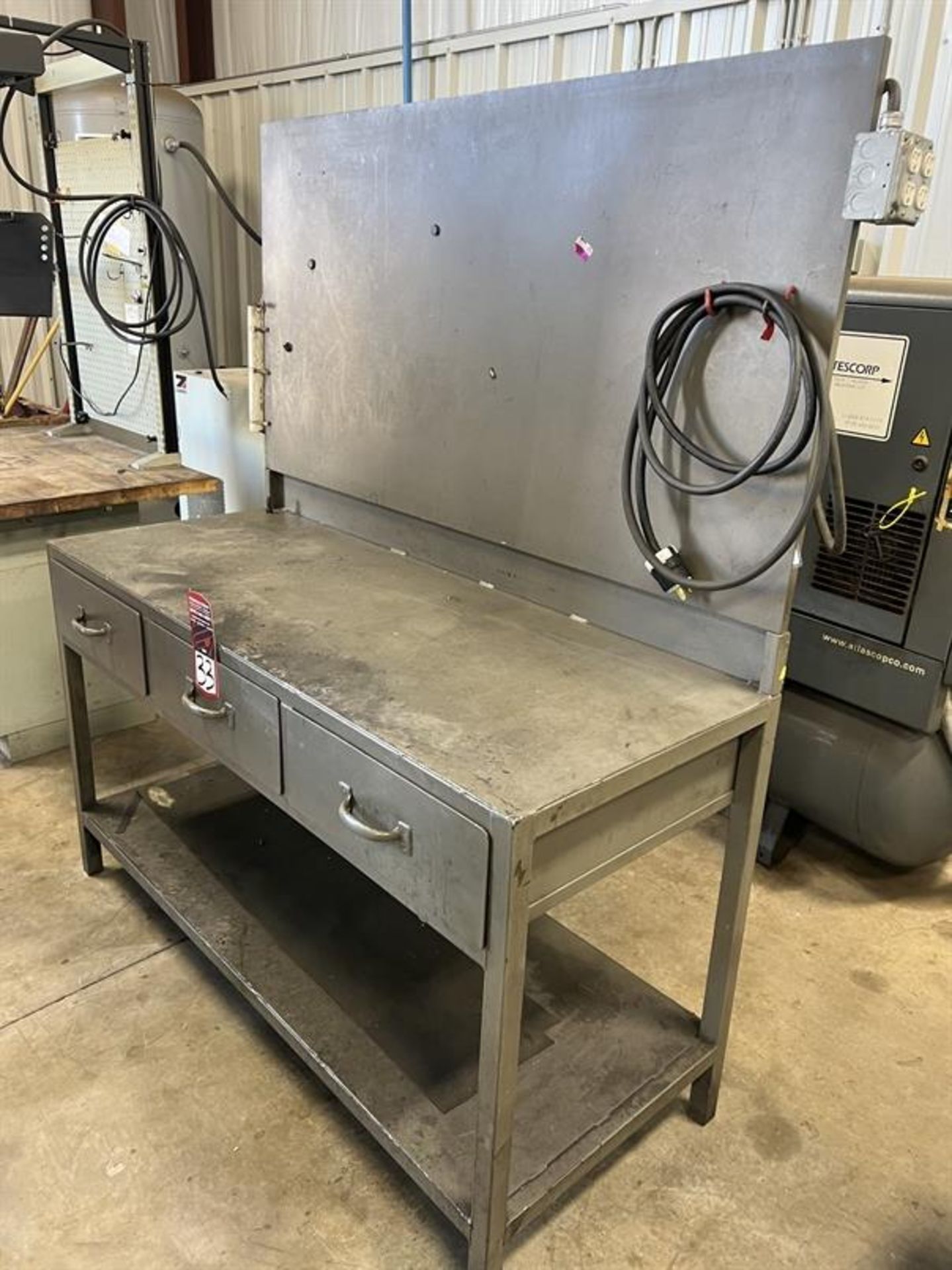 STEEL 24" x 60" Work Bench