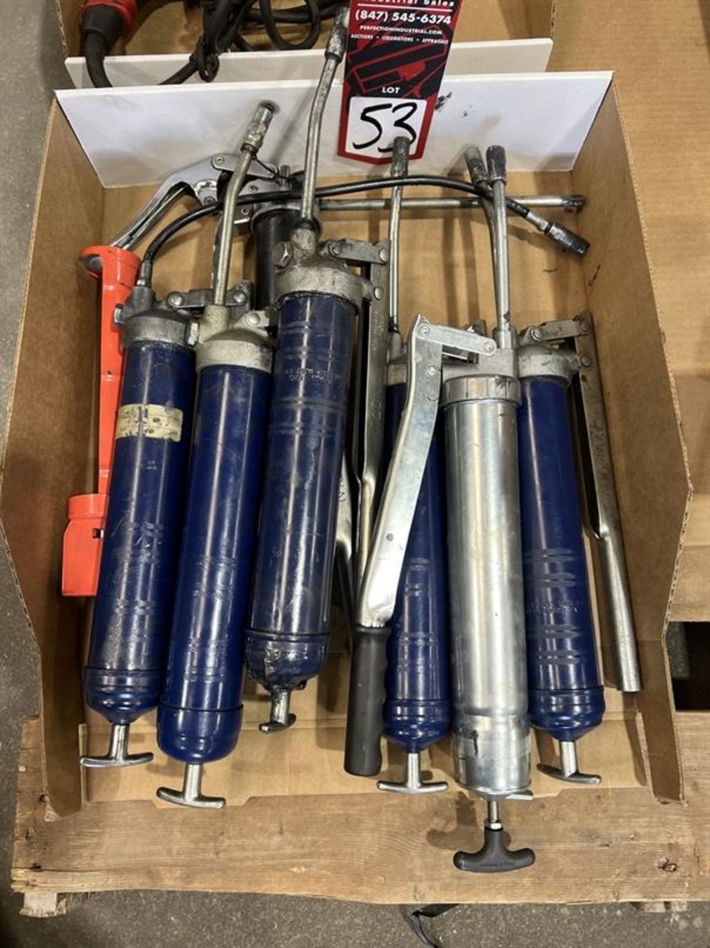Lot of Assorted Grease Guns