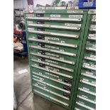 LISTA 12-Drawer Modular Tooling Cabinet w/ Assorted Fasteners