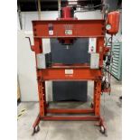 NUGIER H60-14 AP BD H-Frame Hydraulic Shop Press, s/n 2410, 60 Ton Capacity
