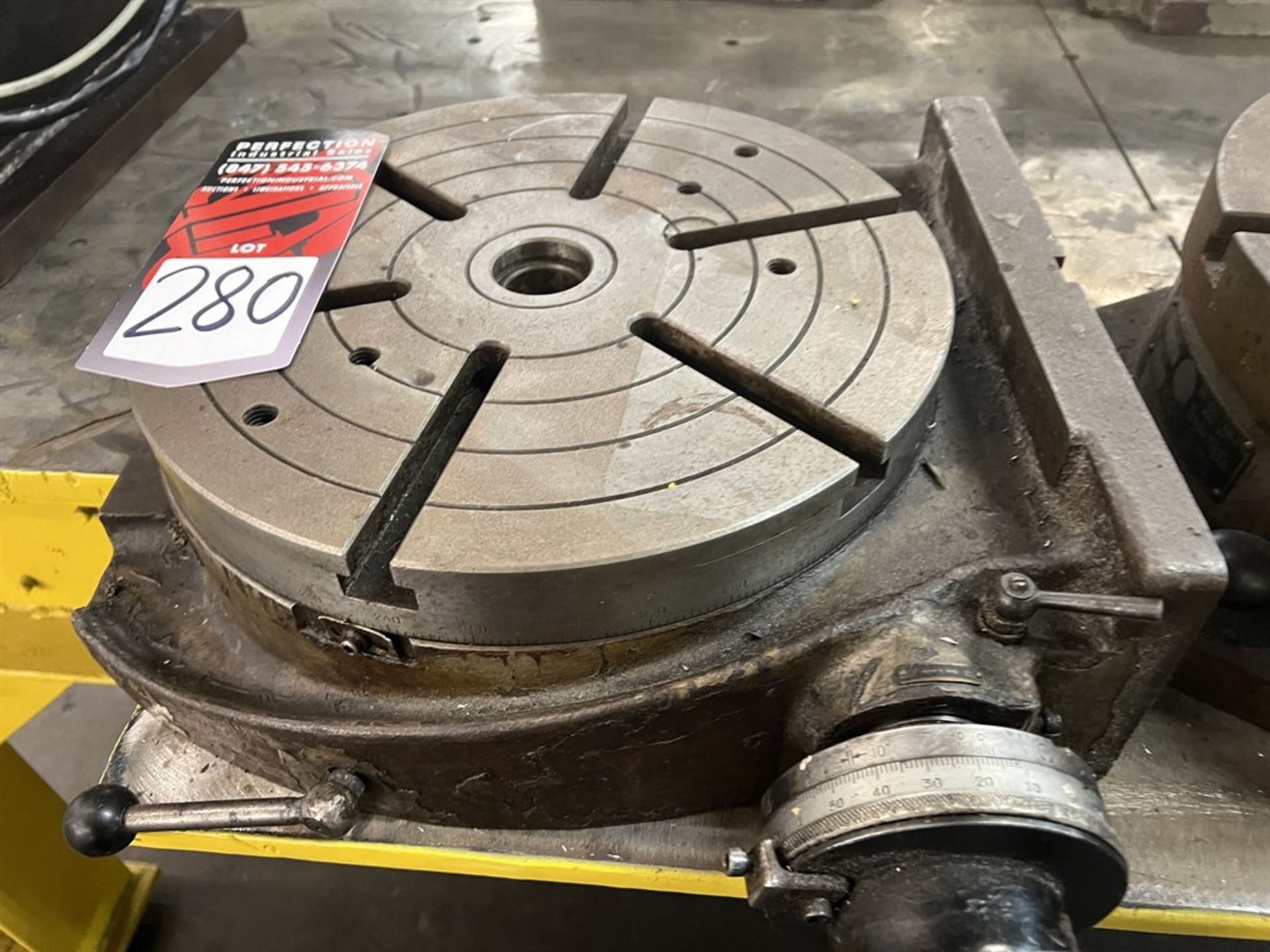 PHASE II 222-312 12" Tilting Rotary Table, s/n na (Machine Shop) - Image 3 of 5