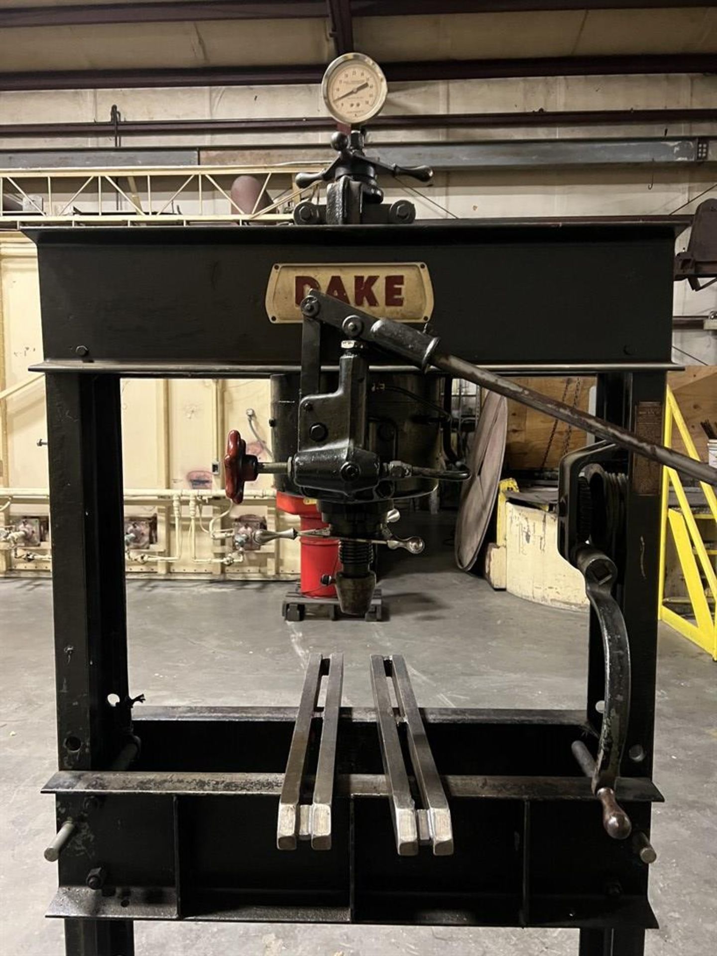 DAKE 50H 50-Ton H-Frame Shop Press (Forge Shop) - Image 3 of 5