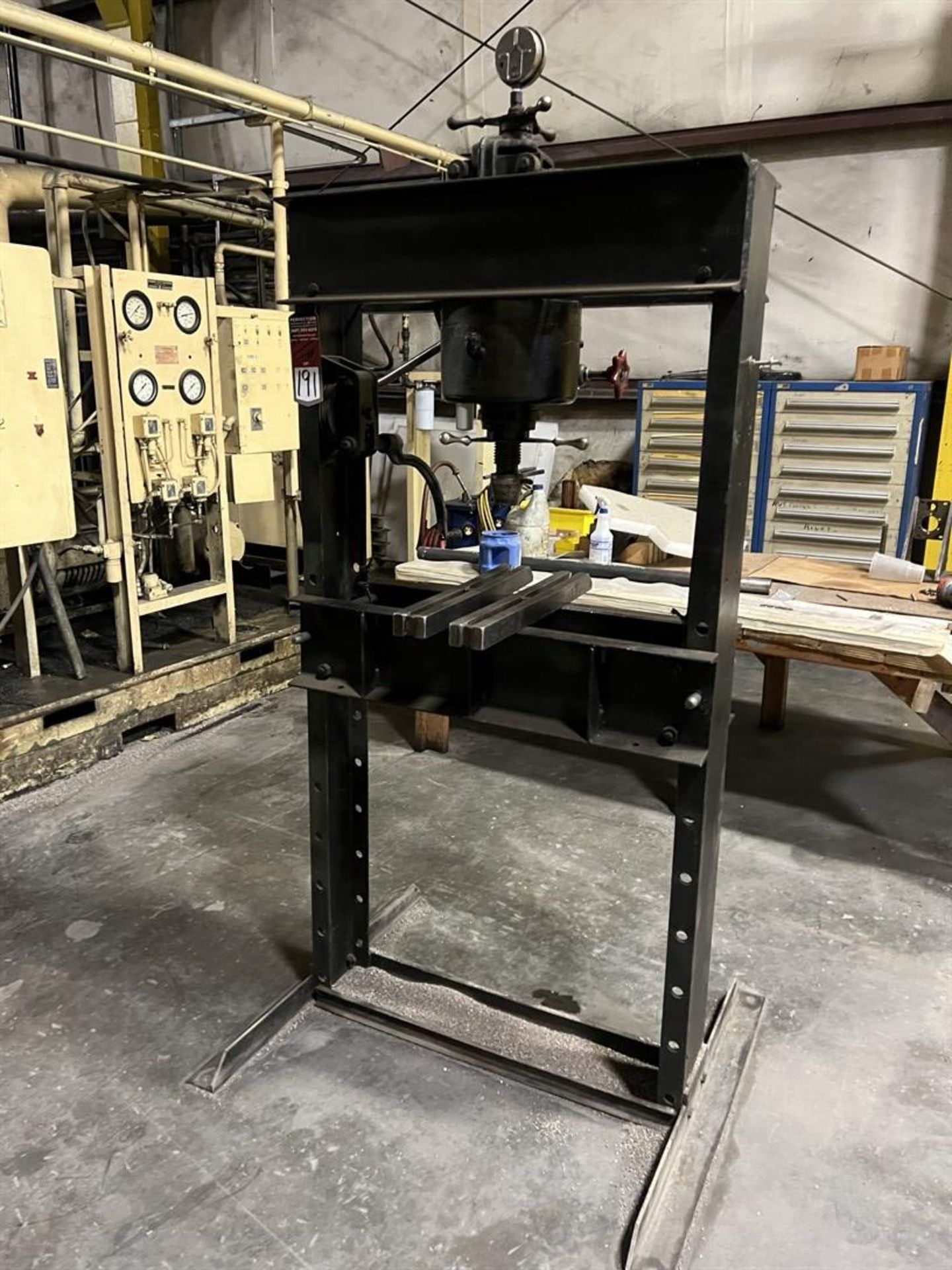 DAKE 50H 50-Ton H-Frame Shop Press (Forge Shop)
