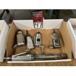 Lot of Assorted Air Impact Wrenches and Die Grinders (Machine Shop)