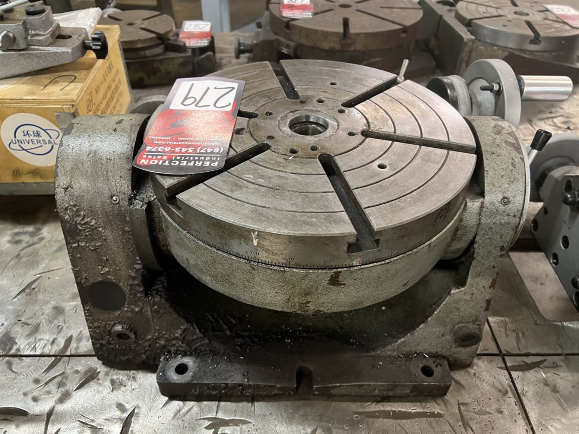 PHASE II 222-A12 12" Tilting Rotary Table, s/n 0505005 (Machine Shop) - Image 3 of 4