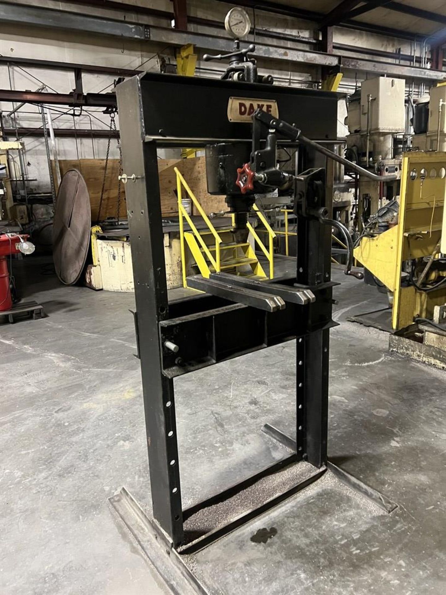 DAKE 50H 50-Ton H-Frame Shop Press (Forge Shop) - Image 2 of 5
