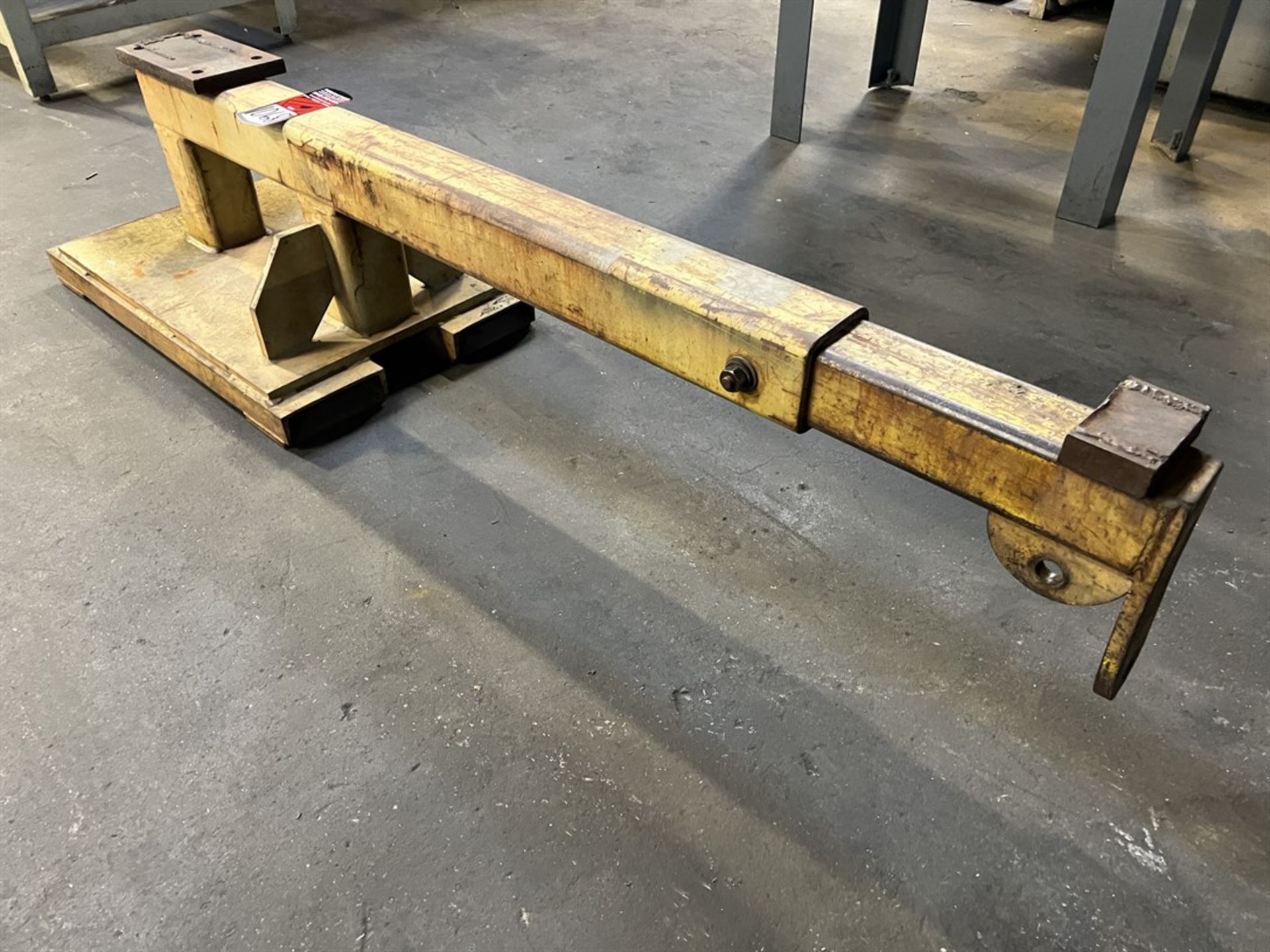 Unknown Make Telescoping Forklift Boom Attachment (Machine Shop)