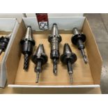 Lot of (5) CAT 50 Tool Holders (Machine Shop)