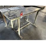 Steel Work Bench, 23.5" x 60" (Machine Shop)