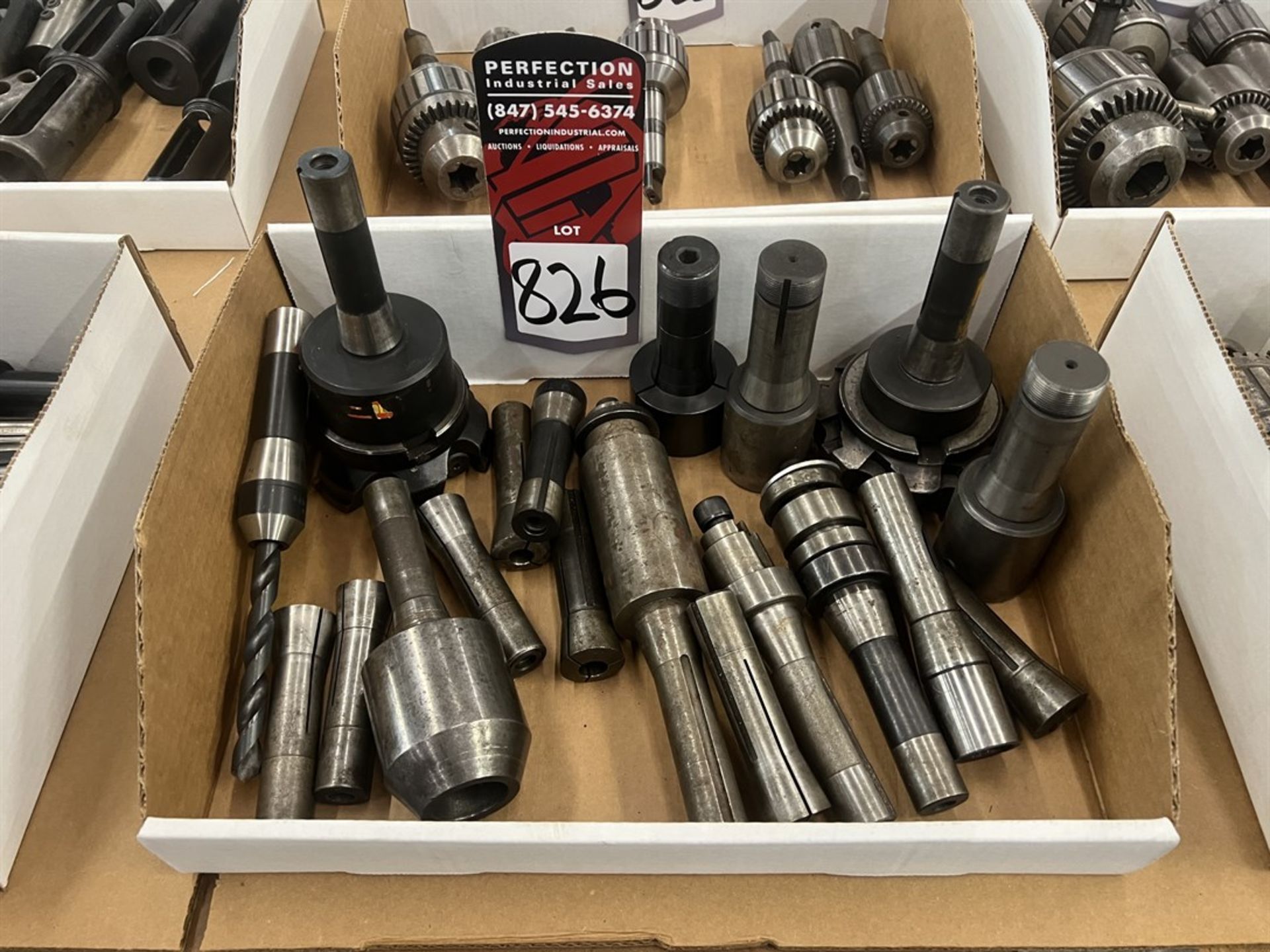 Lot of Assorted R8 Tooling (Machine Shop)