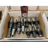 Lot of (10) CAT 40 Tool Holders (Machine Shop)