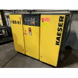 KAESER BS61 Rotary Screw Air Compressor, s/n 5103960, 50 HP (Foundry)