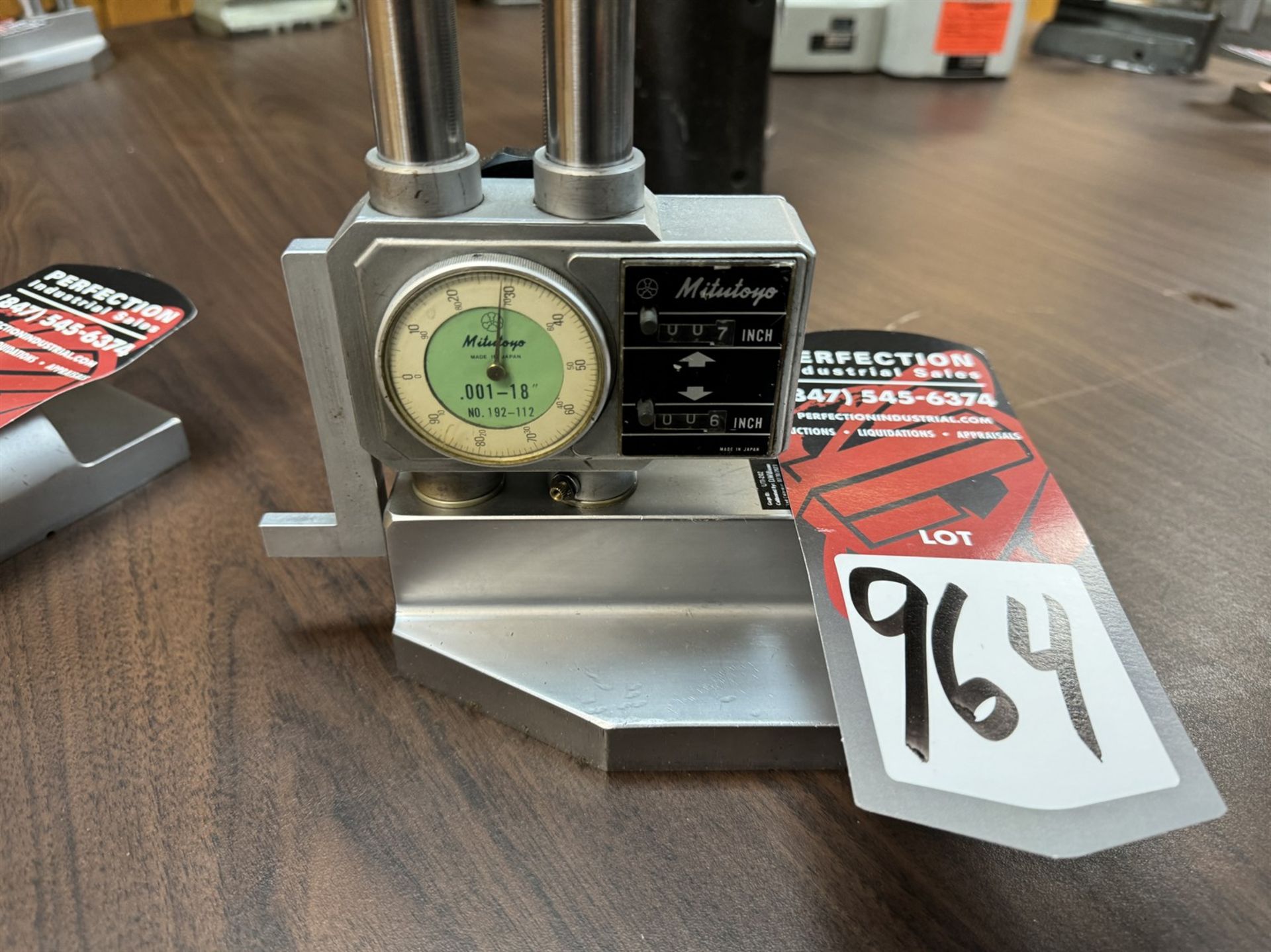 MITUTOYO 192-112 0-18" Dial Height Gage - Image 2 of 2