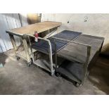 Lot of (3) Shop Carts (Machine Shop)