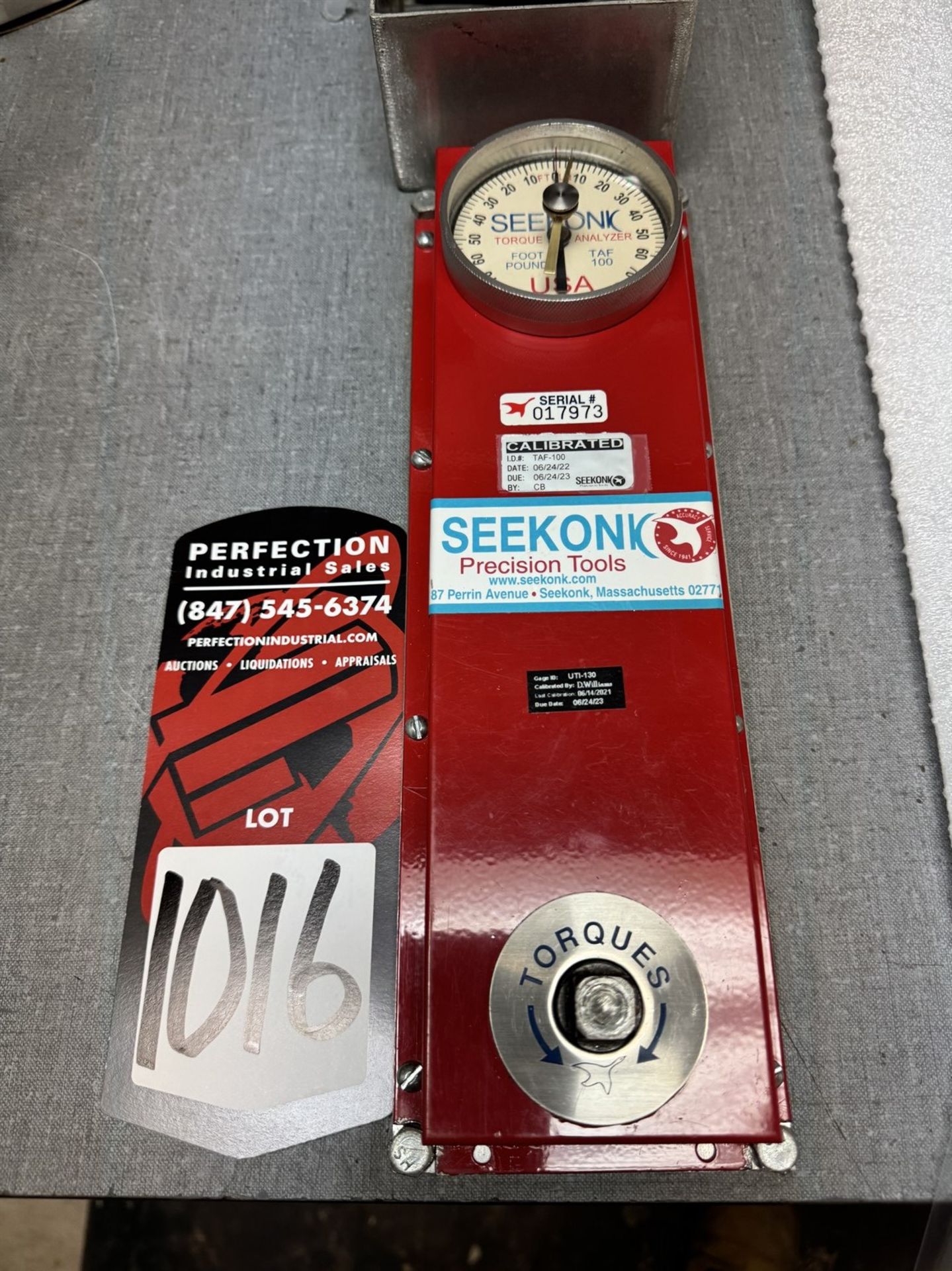 SEEKONK PRECISION TOOL 1/2" Drive Torque Analyzer