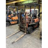 TOYOTA 02-2FDC20 Short Mast LP Forklift, s/n 2FDC25-12572, 4000 Lb Capacity, 2-Stage Mast, OH