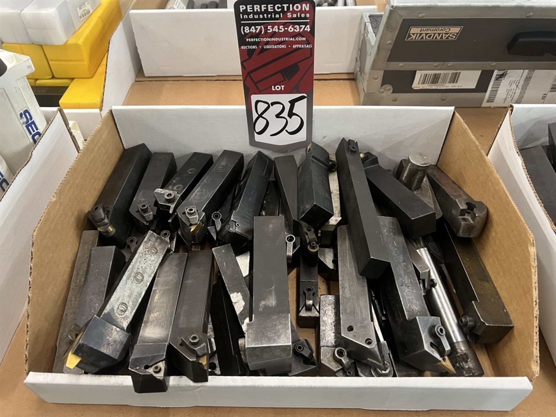Lot of Assorted Indexable Carbide Turning Tools (Machine Shop)