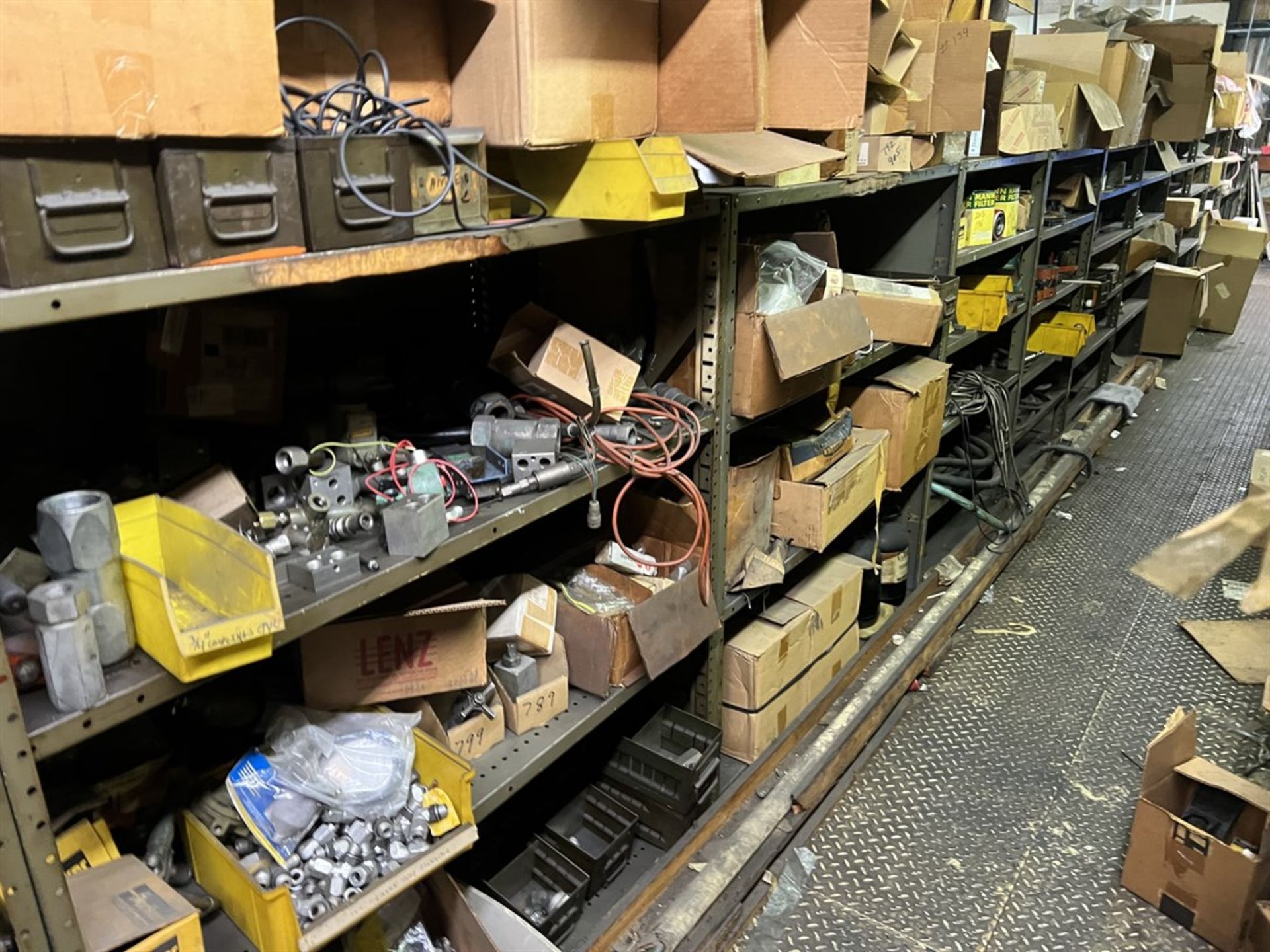 Contents of Maintenance Mezzanine Including Assorted Motors, Gear Motors, Large Assorted of - Image 36 of 36